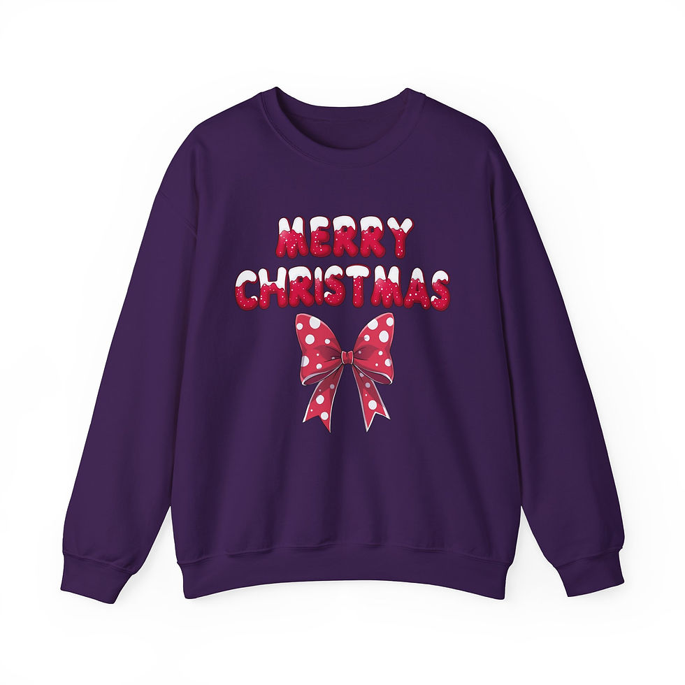 Thumbnail: Christmas Bow Sweatshirt