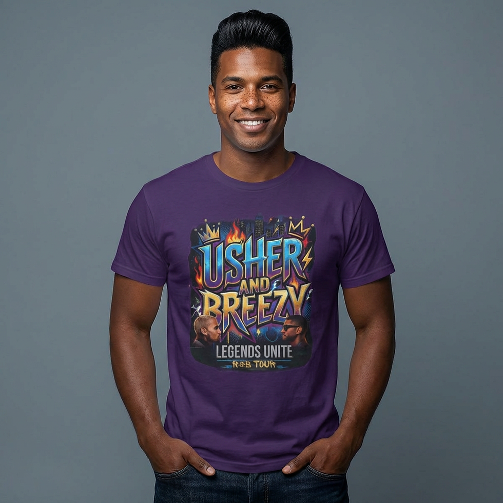 Thumbnail: Usher and Breezy Legends Unite Tour T-Shirt