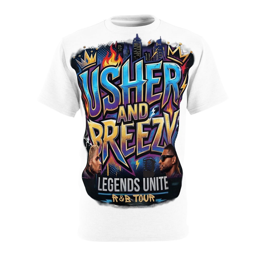 Thumbnail: Usher and Breezy Legends Unite R&B Tour T-Shirt
