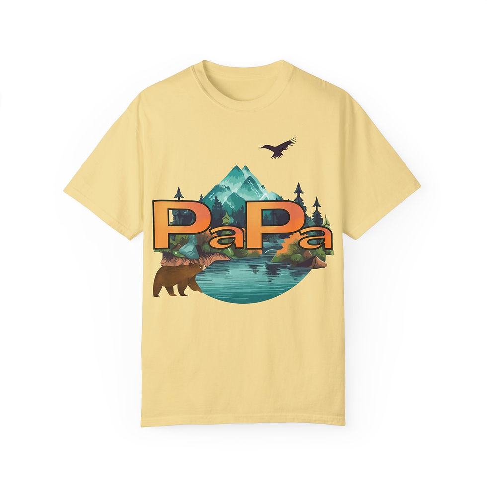 Thumbnail: Papa Bear tee shirt design