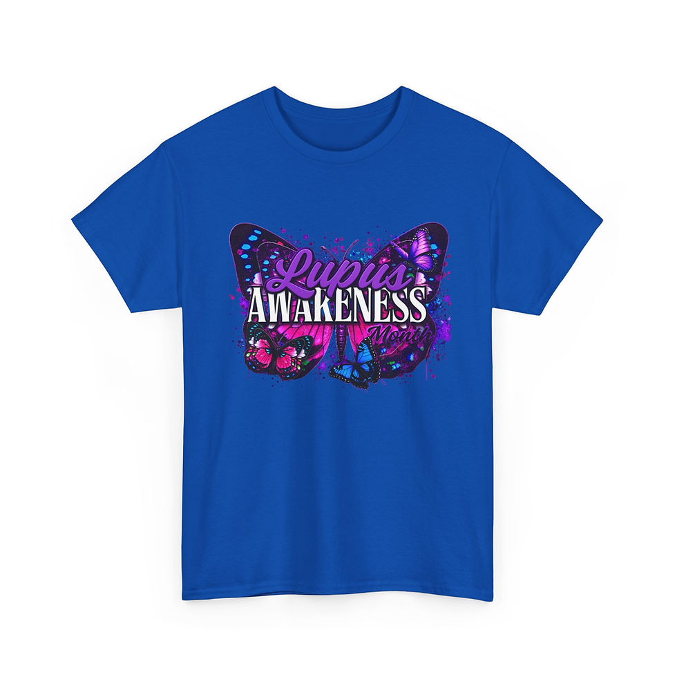 Thumbnail: Awareness Butterfly T-Shirt — 'Survivor Awareness' Inspirational Tee