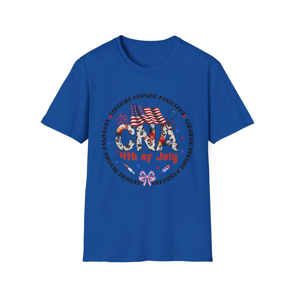 Thumbnail: Patriotic CNA 4th of July tee
