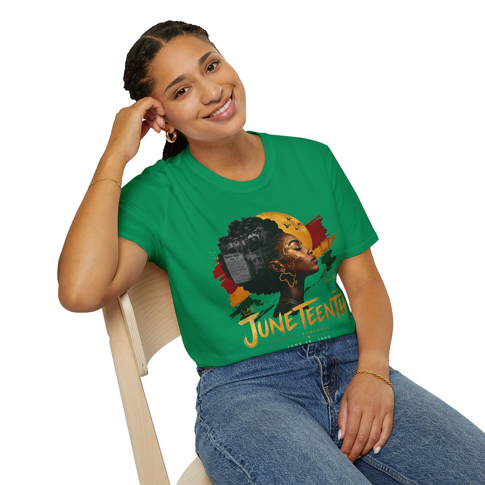 Thumbnail: Juneteenth Celebration T-Shirt — Black History Tribute Graphic Tee