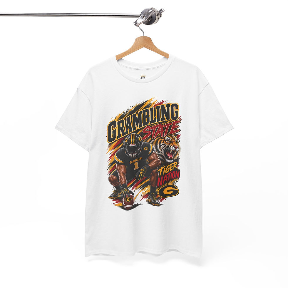 Thumbnail: Grambling State Tigers Vintage Football Tee