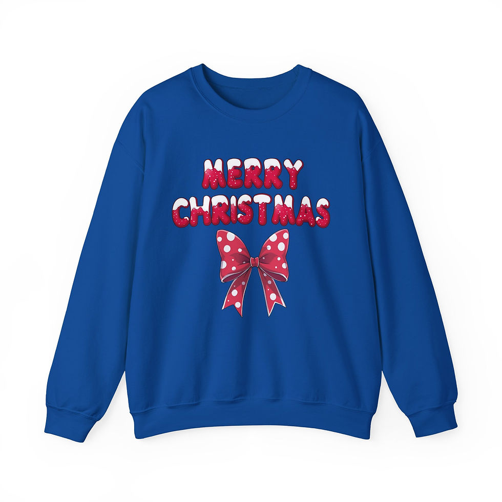 Thumbnail: Christmas Bow Sweatshirt