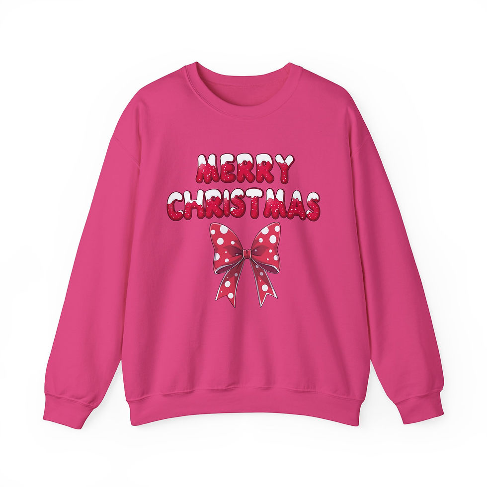 Thumbnail: Christmas Bow Sweatshirt