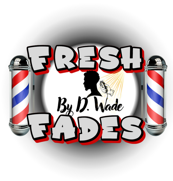 Fresh Fades By D. Wade barbershop logo