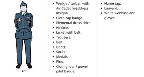 Cadet Uniform Guideline