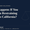 Violating a Restraining Order in California: Penal Code 273.6, Gramling Law Group, Riverside, CA