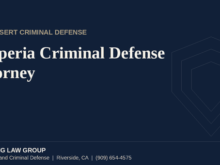 Hesperia Criminal Defense Attorney, Gramling Law Group