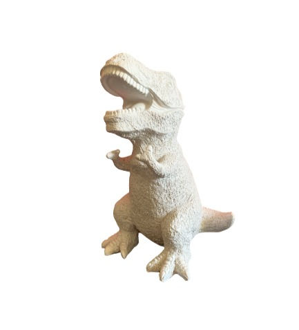 Hucha T-rex blanco