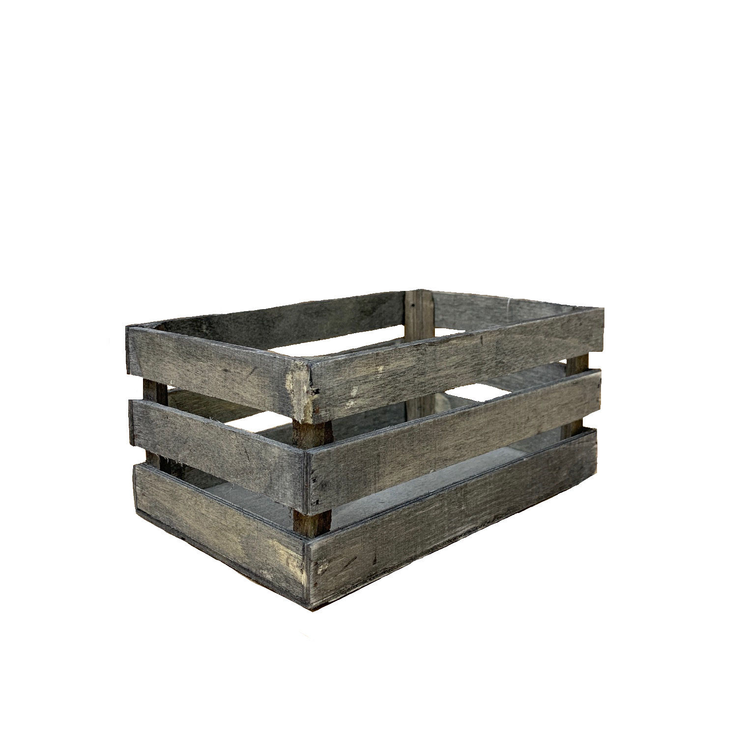 Caja contrachapado gris pequeña