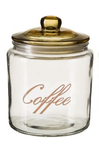 Tarro café ámbar