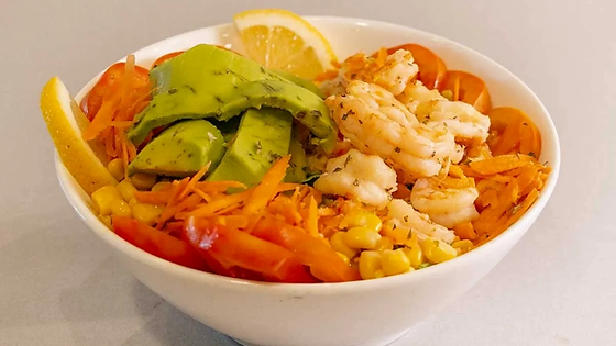 SALADE D'AVOCAT AUX CREVETTES
