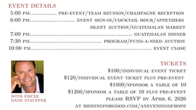 An Evening of Hope, 2026