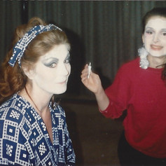 Co-host - Phyllis does Rula's makeup.jpeg