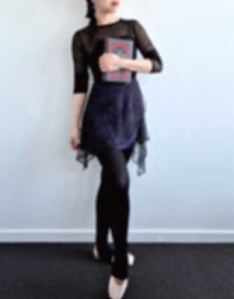Entangled Shadow Self Skirt - Dark