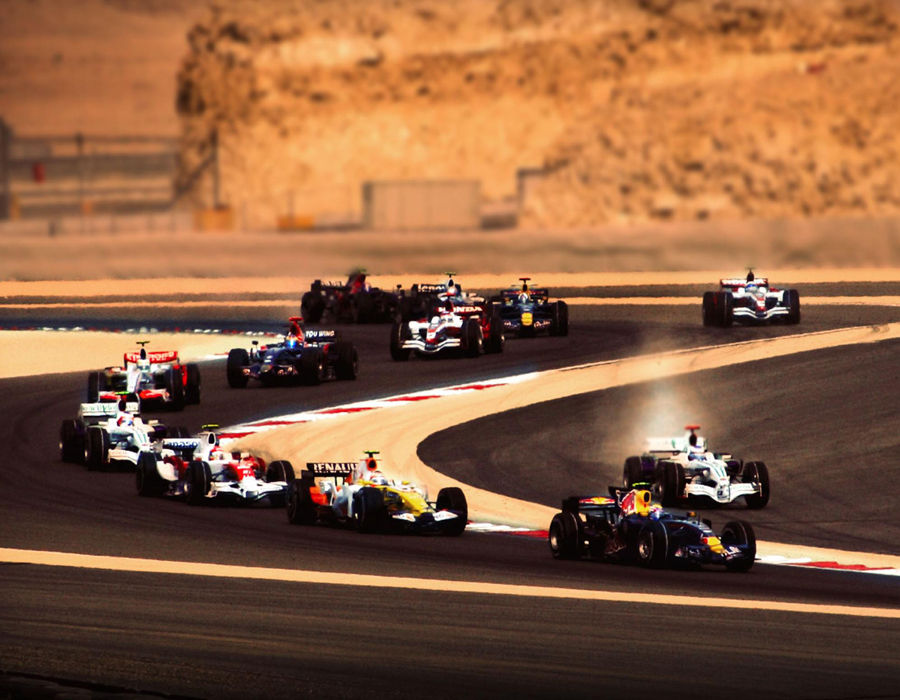 Formula 1 F1 Canvas Print