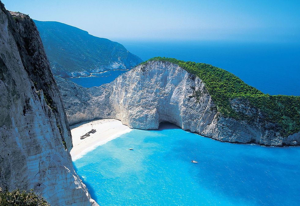 Beach Scene canvas Print