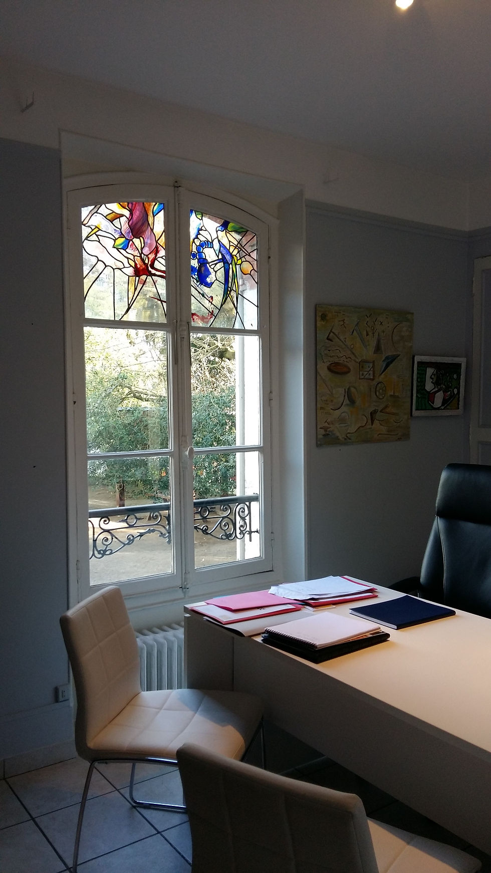 Miniature : Vitrail contemporain