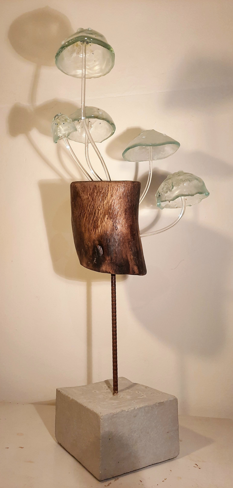 Miniature : Champignons translucides sculpture N°3