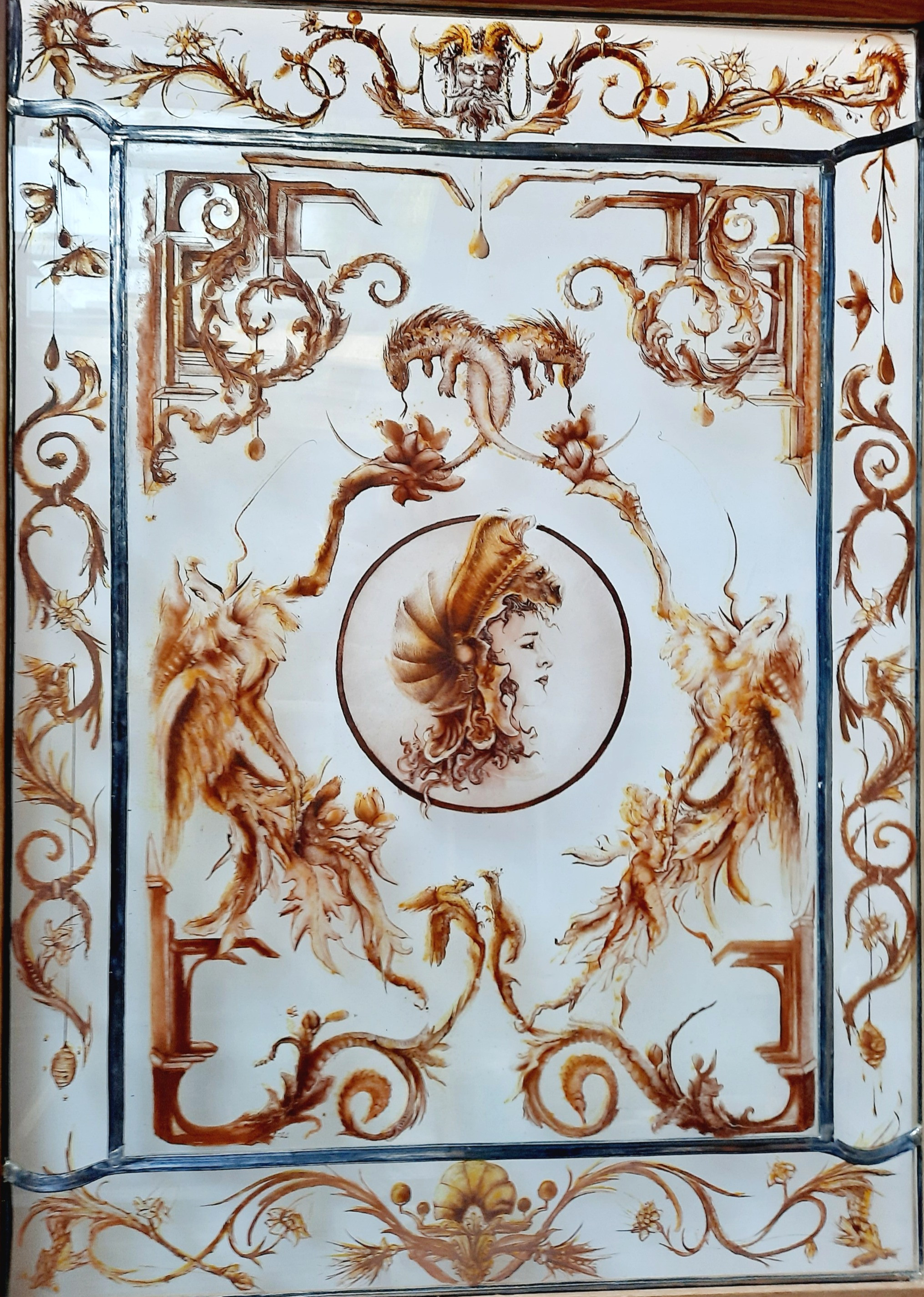 Vitrail style renaissance