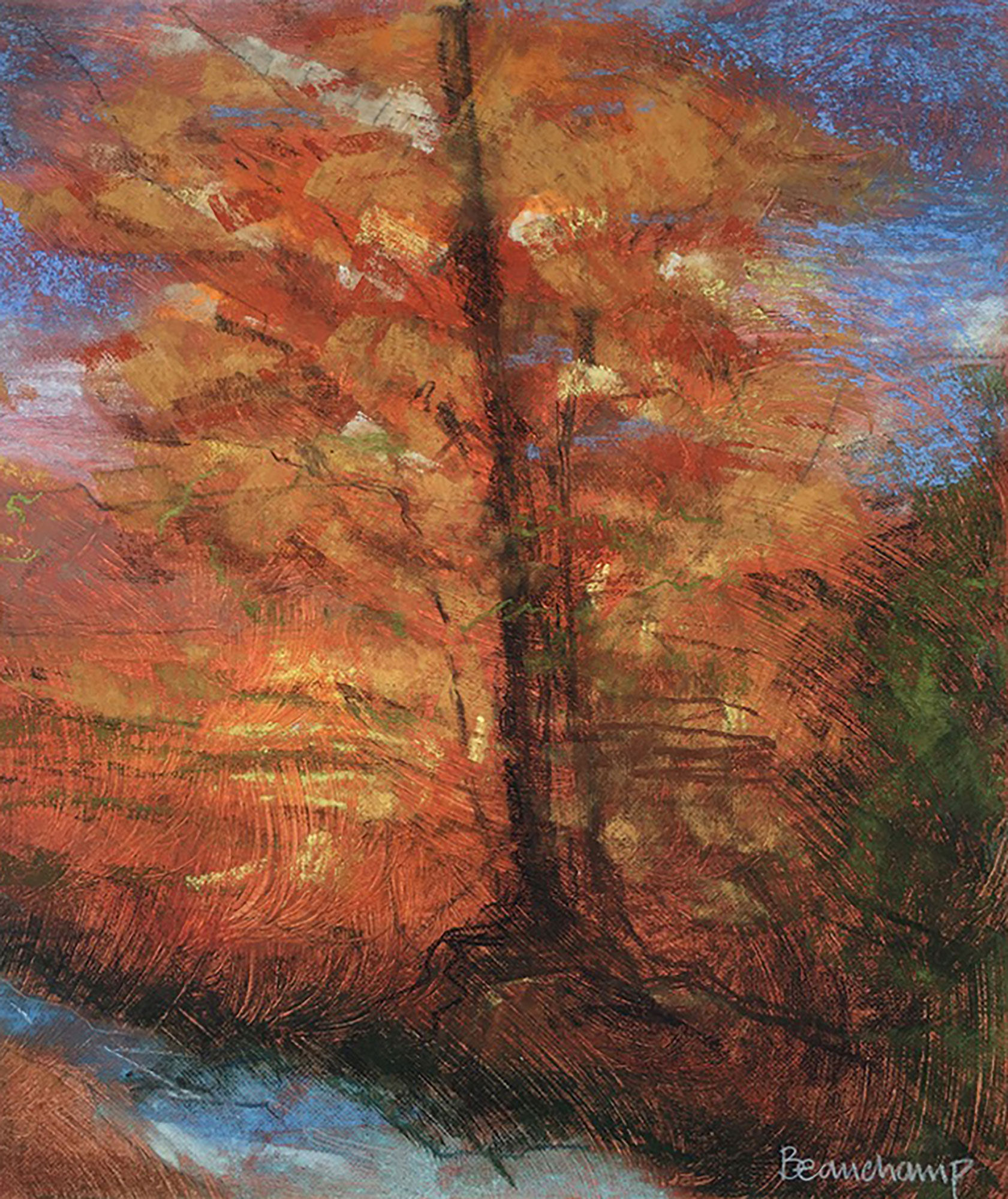 Autumn Colours - Pastel on Board