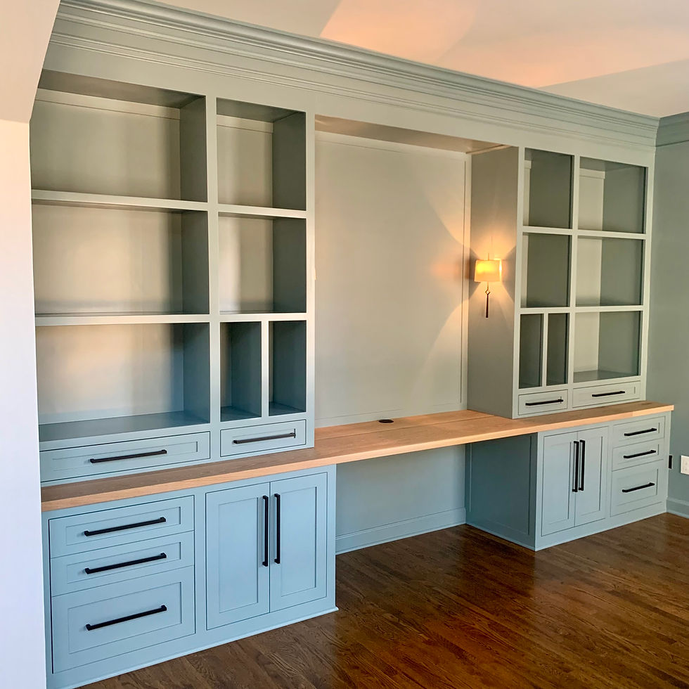 62 Screws Office Built-In