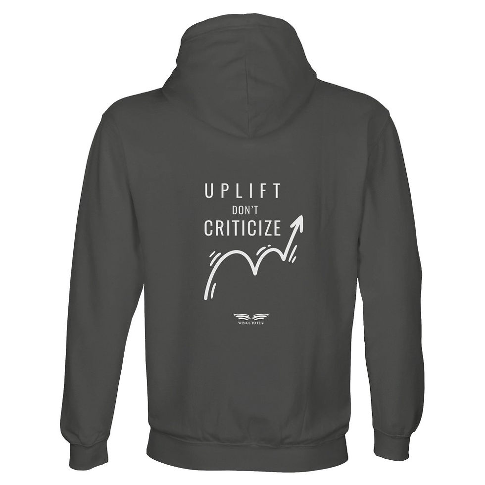 Thumbnail: Uplift Don't Criticize Hoodie