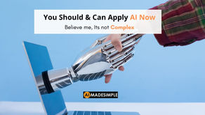 You Should & Can "Apply AI Now"