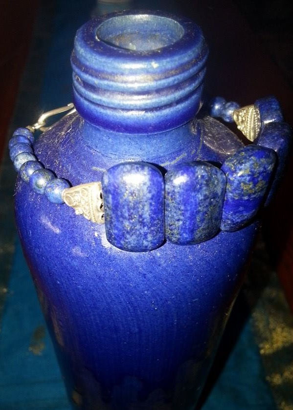 LapisLazulliStirlingSilverbraclet