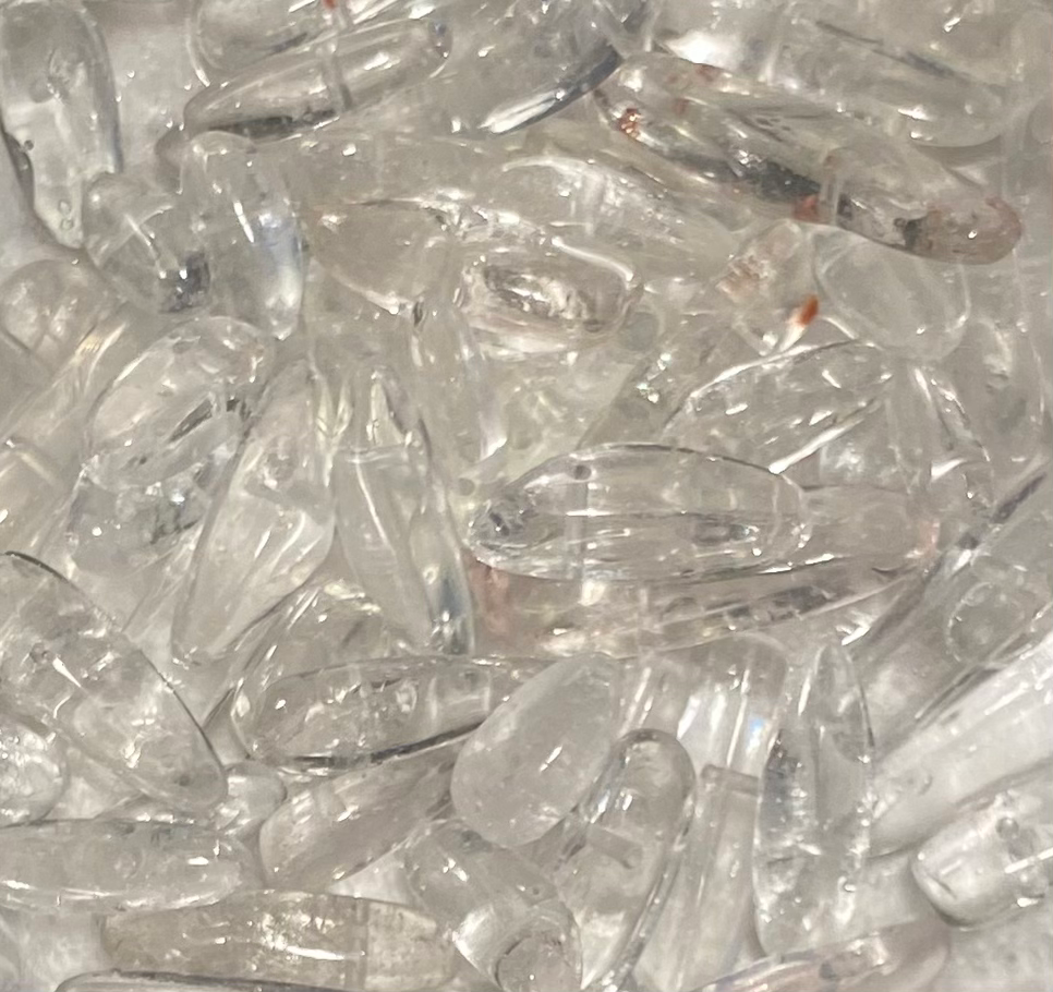 Clear Quartz Chips Large 10-20x3-4mm