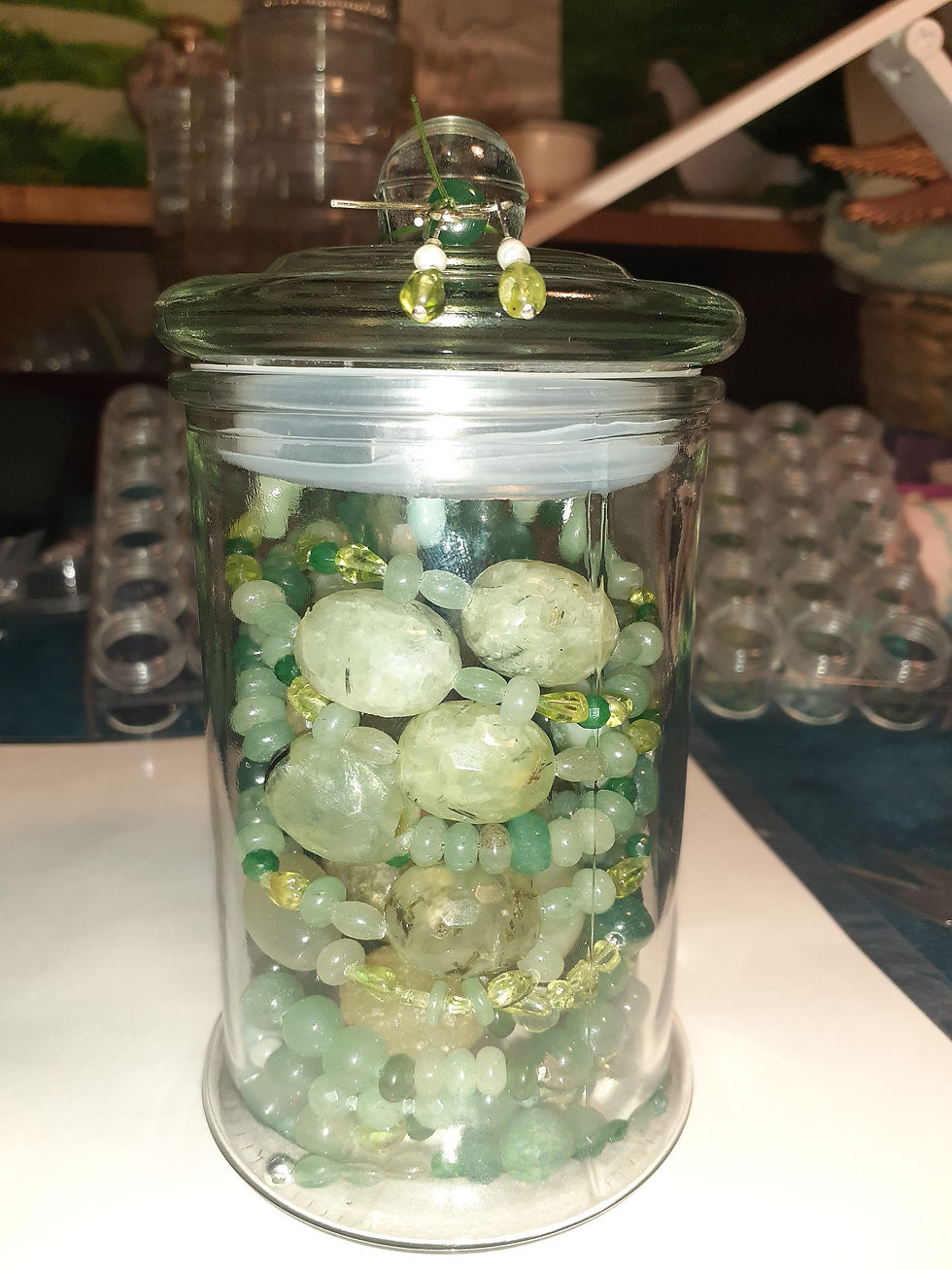 Prehnite,Peridot,Green Aventurine,Nephrite Jade,Chinese Jade