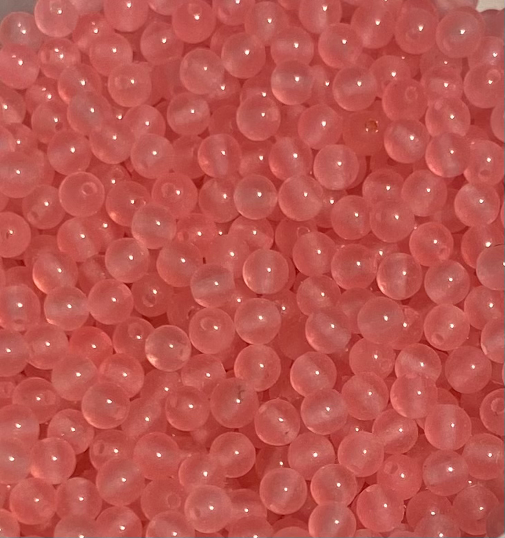 Rose Quartz Rounds 2mm dyed