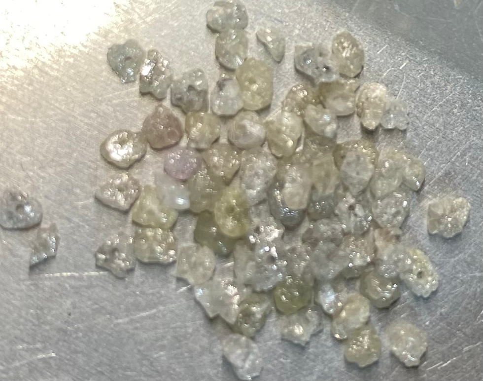 Diamonds chips 2mm rough chips