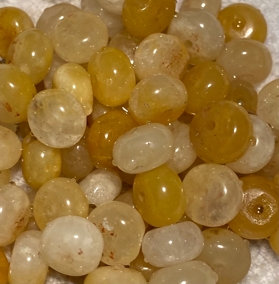 Topaz Jade Rondells 8x5mm