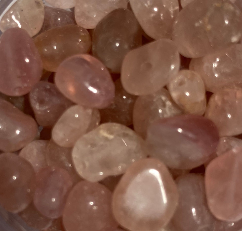 Strawberry Quartz Nuggets 6mm