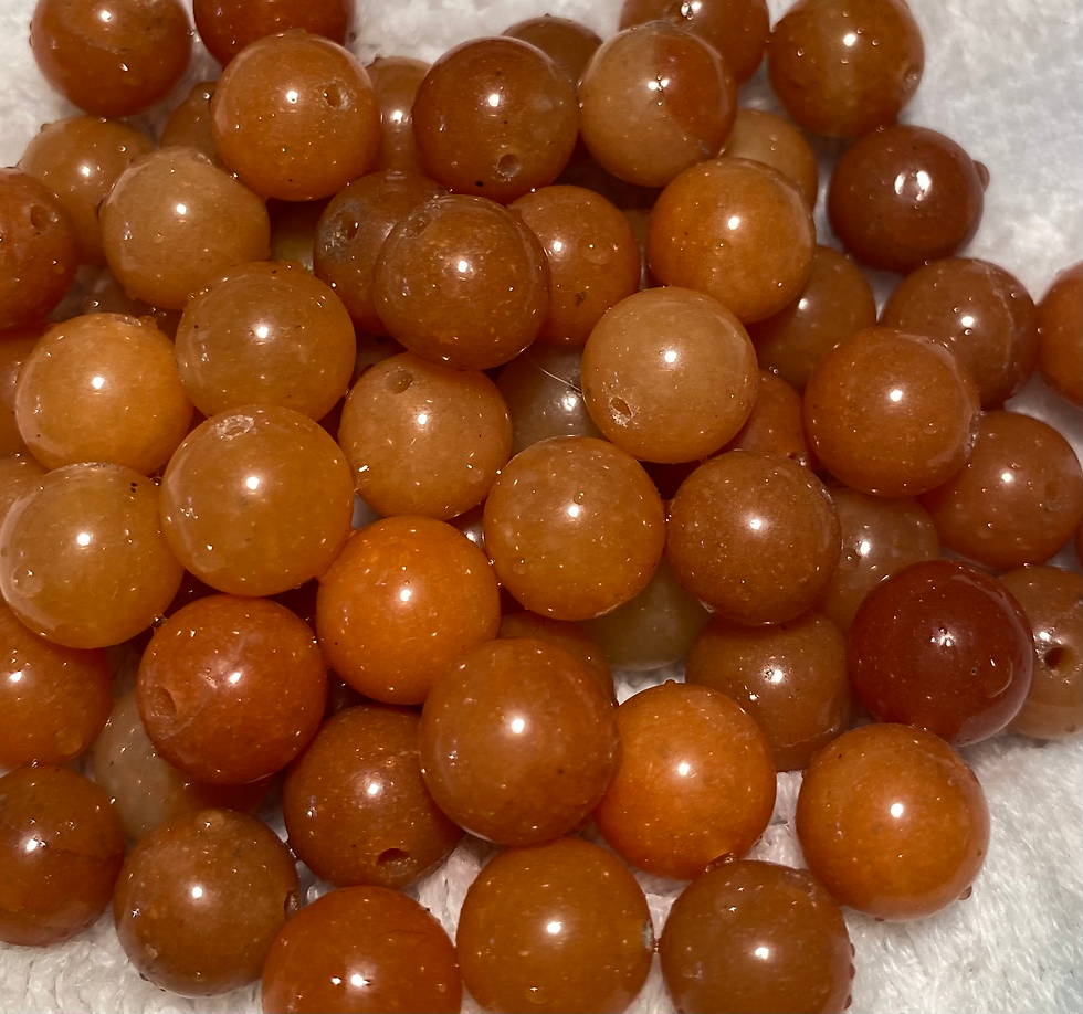 Red Aventurine Rounds 8mm