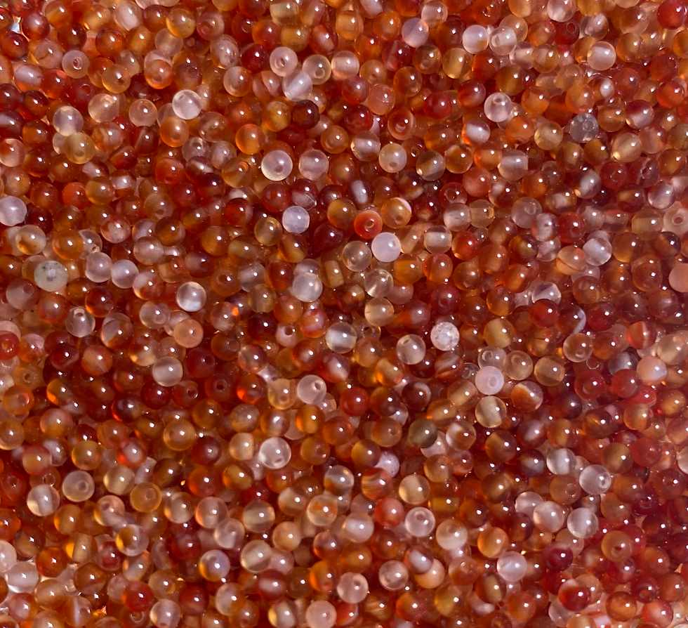 Carnelian Rounds 2mm