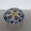 Thumbnail: White & Yellow Flower Starcut Traditional Paperweight - SOLD