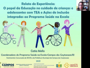 PSE ministra tutoria sobre autismo em curso da Secretaria Estadual de Saúde
