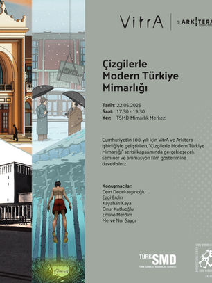  Çizgilerle Modern Türkiye Mimarlığı