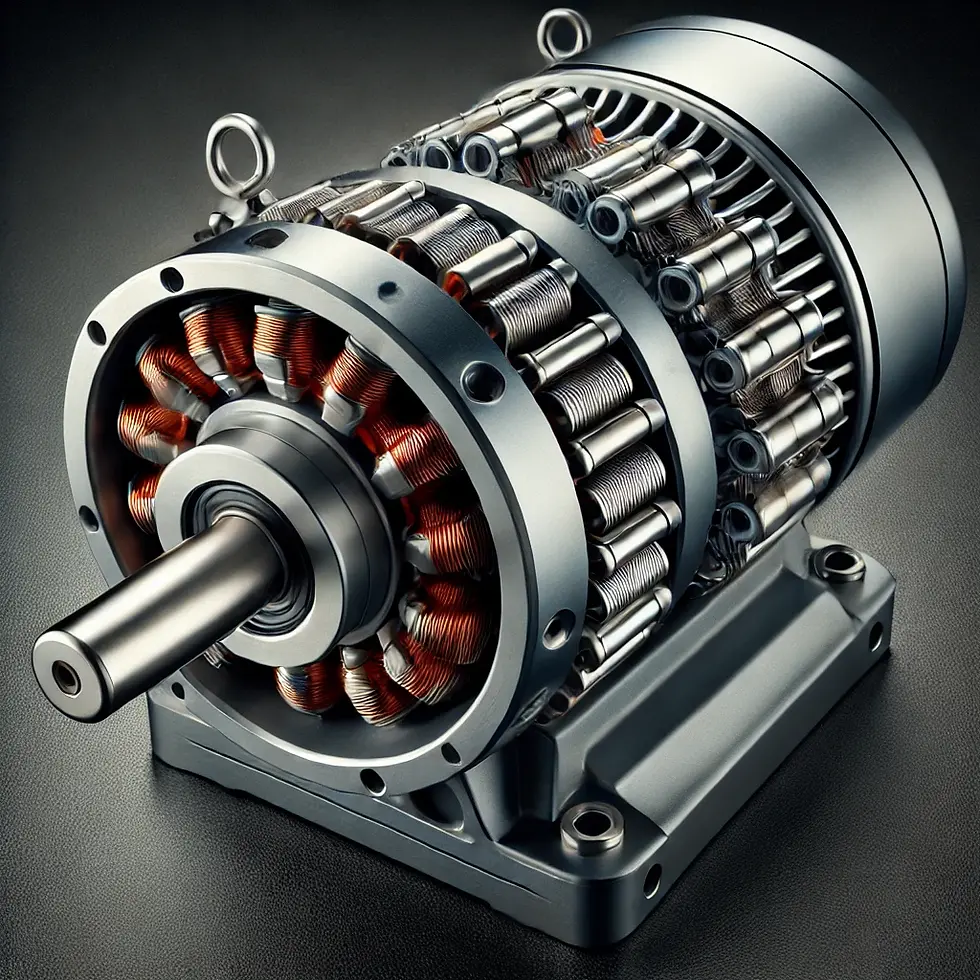 ai-generated external rotor engine