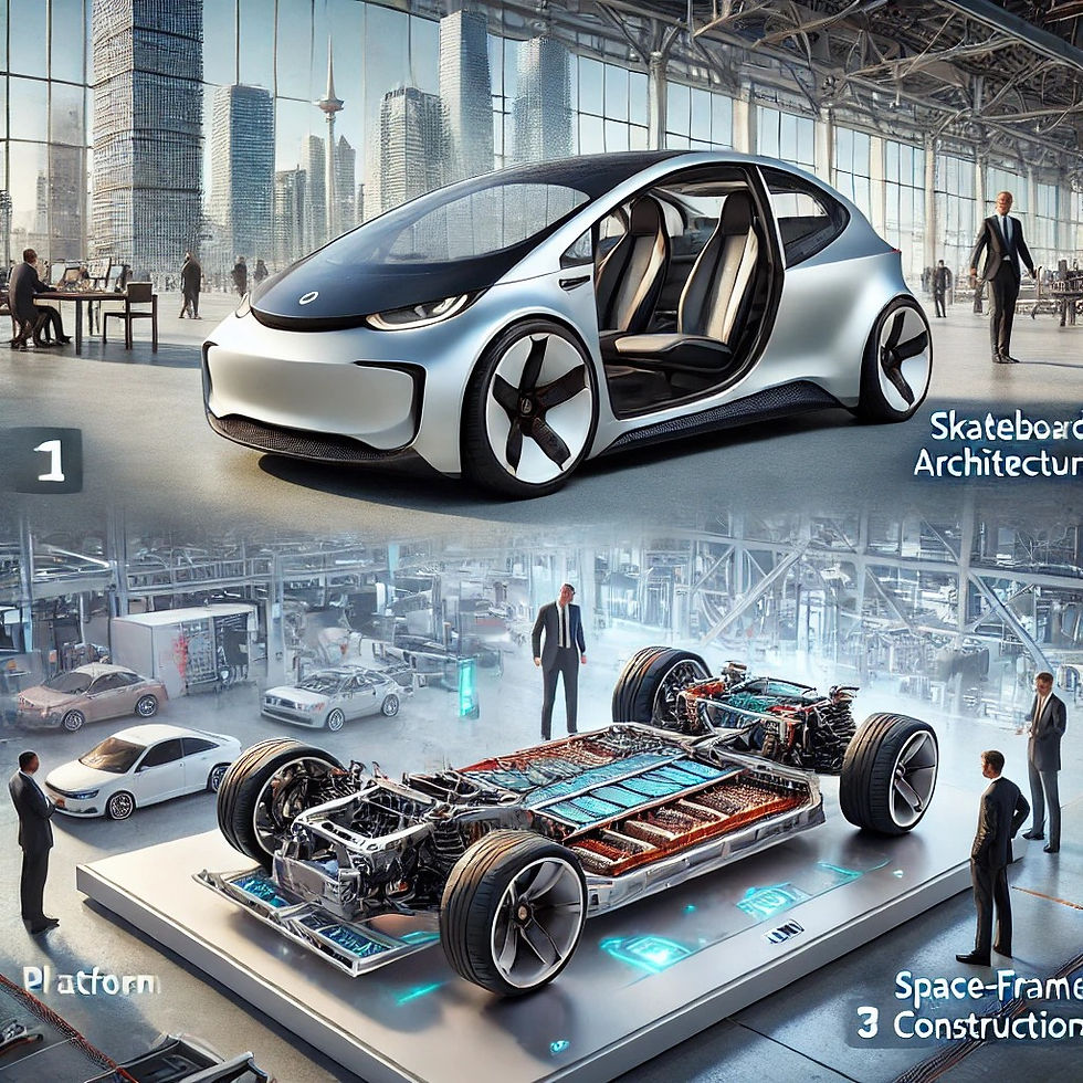 Electric vehicle architecures AI-Generated