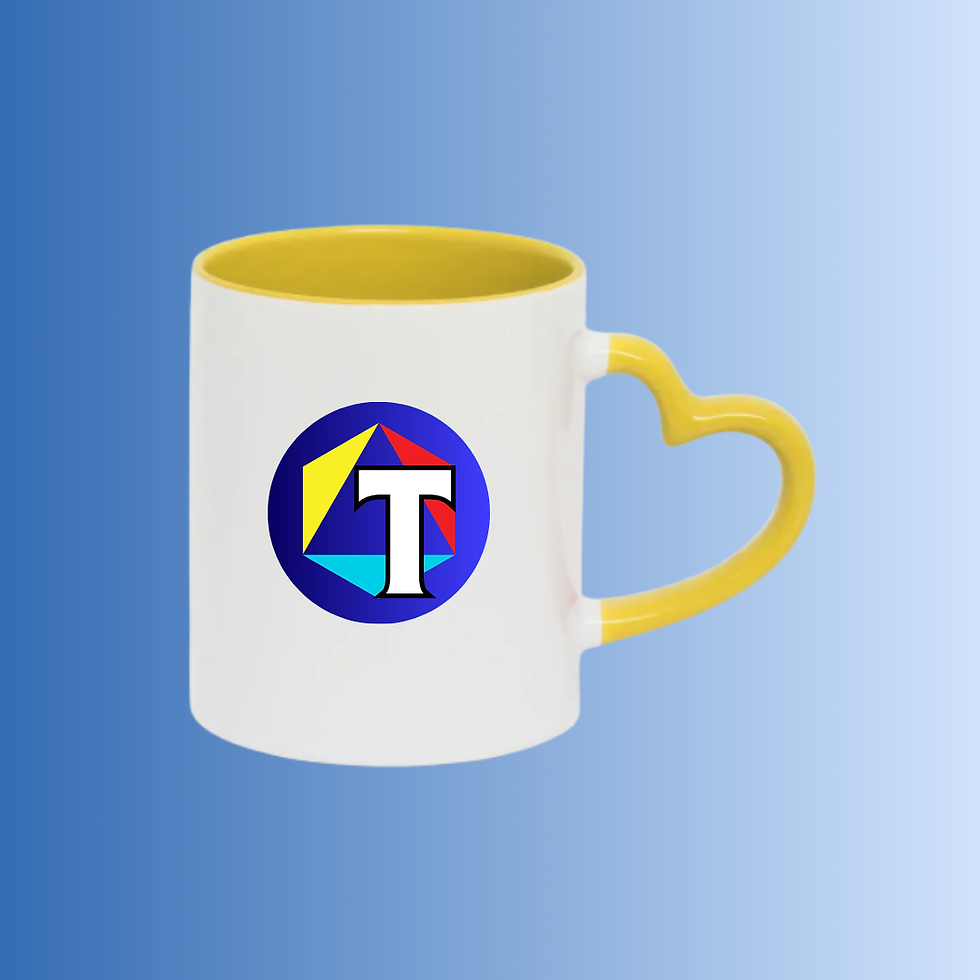 Miniatura: Caneca Cerâmica Alça Coração