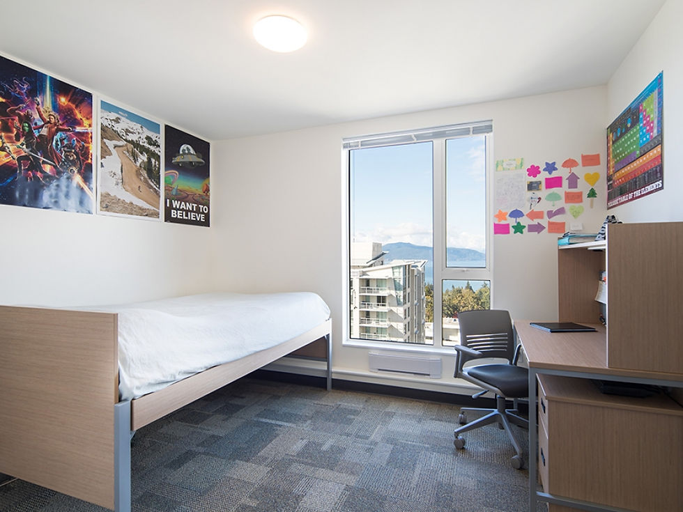 Interior do Brock Comons Tallwood House