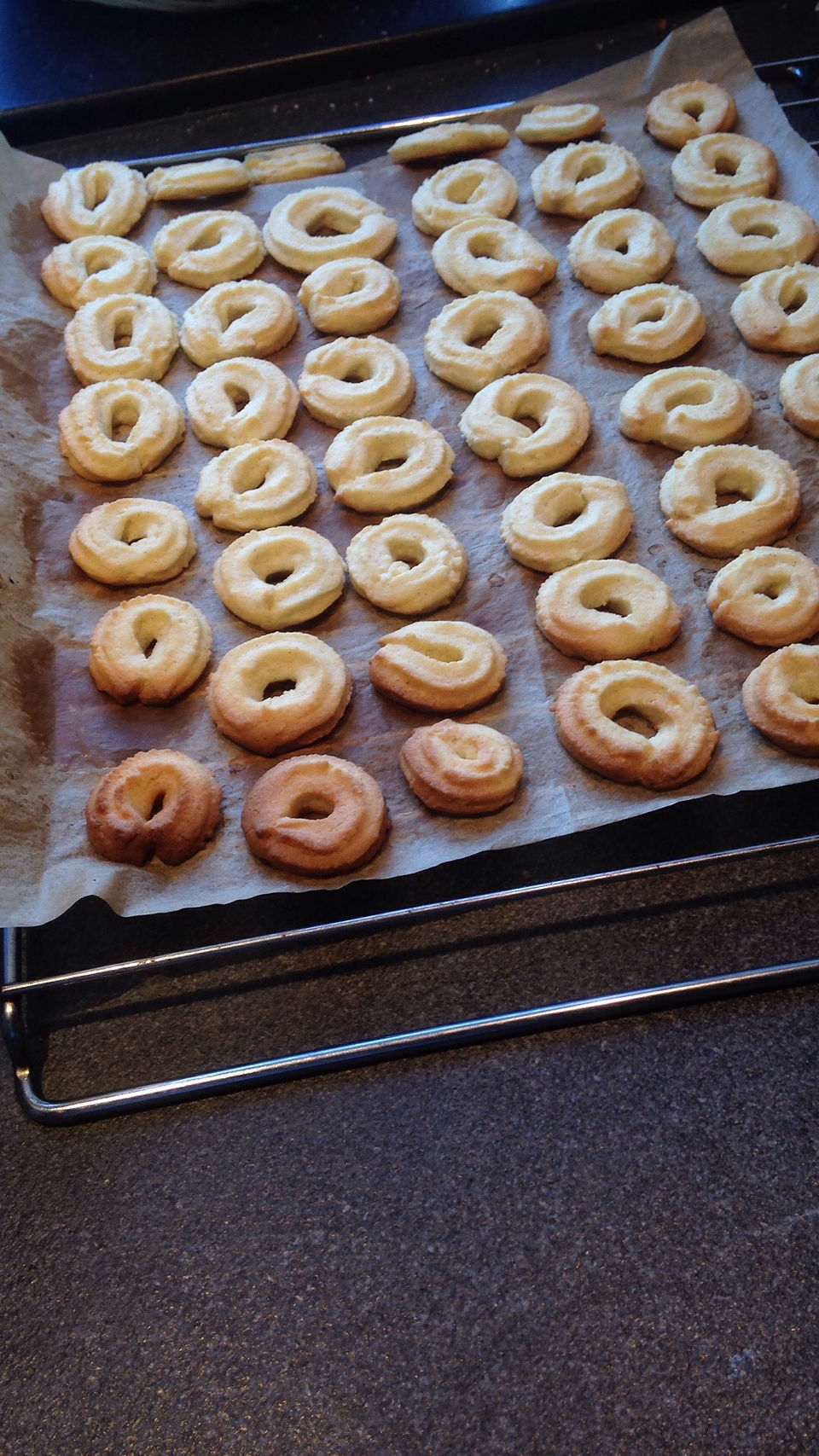 Freshly baked