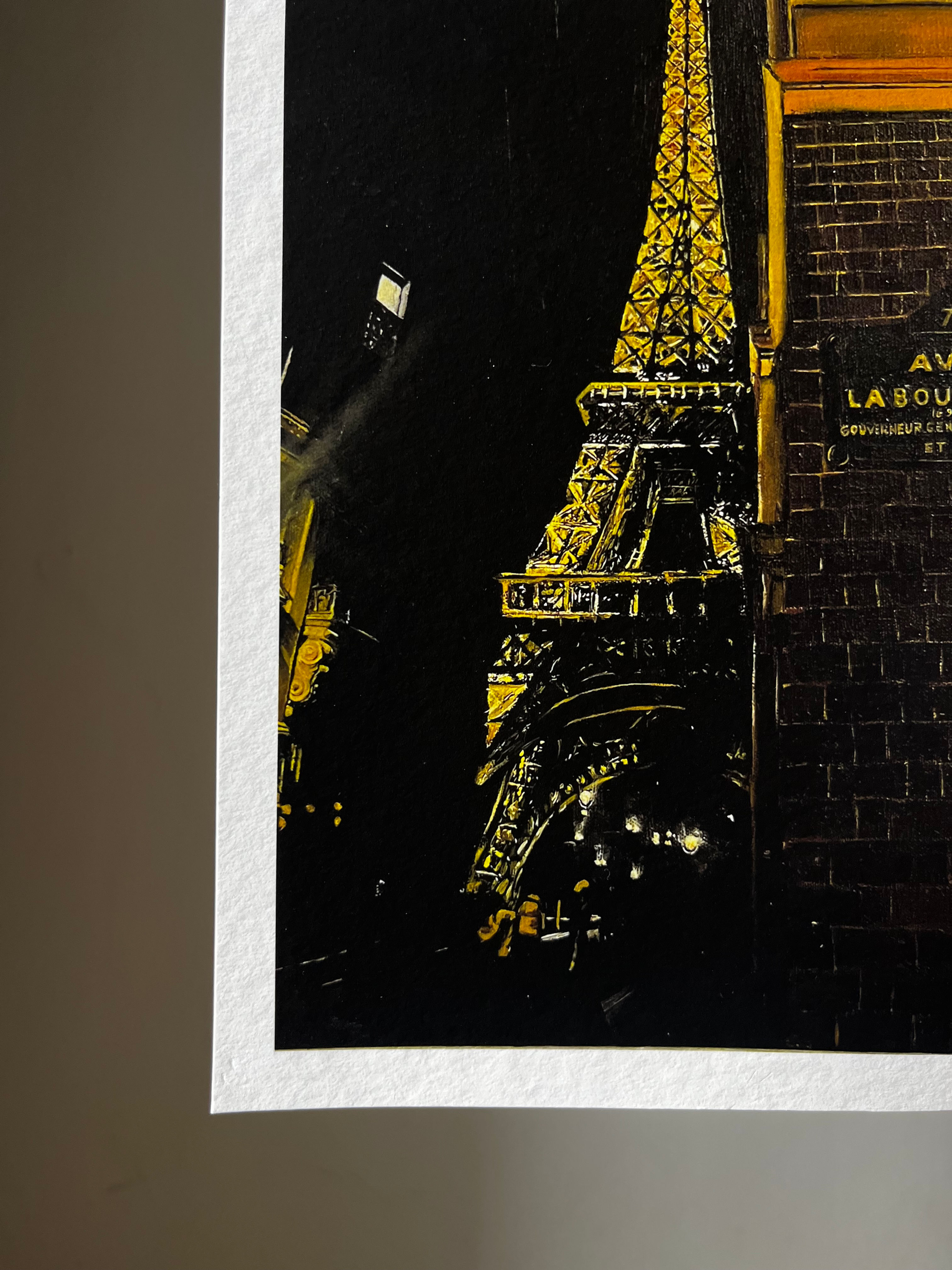 Av. de la Bourdonnais - Print