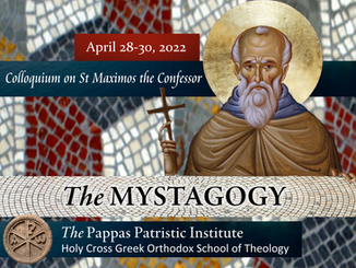 Final Roster of Speakers for St. Maximos Colloquium