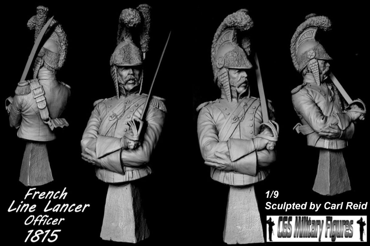 CR18 200mm 1/9 Officer Line Lancers WATERLOO